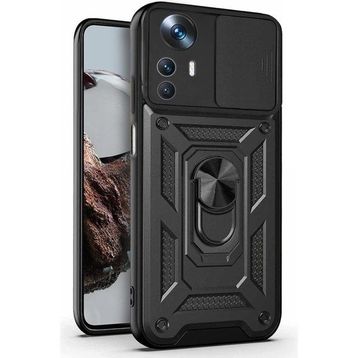 Microsonic Xiaomi Mi 12T Impact Resistant Siyah Kılıf