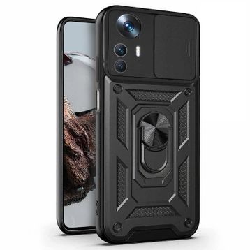 Microsonic Xiaomi Mi 12T Pro Impact Resistant Siyah Kılıf
