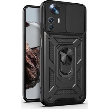 Microsonic Xiaomi Mi 12T Pro Impact Resistant Siyah Kılıf