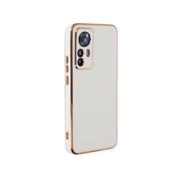 Microsonic Xiaomi Mi 12T Pro Olive Plated Beyaz Kılıf