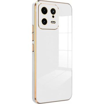 Microsonic Xiaomi Mi 13 Olive Plated Beyaz Kılıf