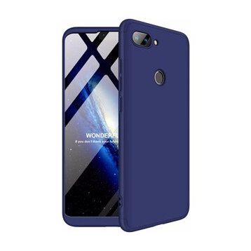 Microsonic Xiaomi Mi 8 Double Dip 360 Protective Lacivert Kılıf