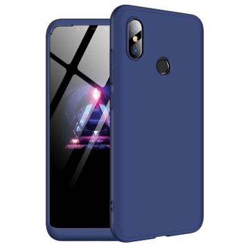 Microsonic Xiaomi Mi 8 Double Dip 360 Protective Lacivert Kılıf