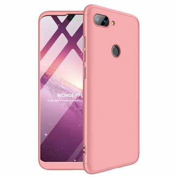 Microsonic Xiaomi Mi 8 Double Dip 360 Protective Rose Gold Kılıf