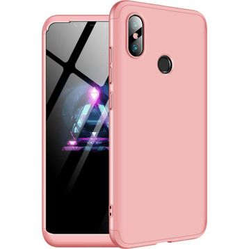 Microsonic Xiaomi Mi 8 Double Dip 360 Protective Rose Gold Kılıf