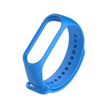 Microsonic Xiaomi Mi Band 5 Silikon Mavi Kordon
