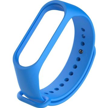 Microsonic Xiaomi Mi Band 5 Silikon Mavi Kordon