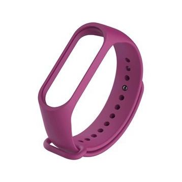 Microsonic Xiaomi Mi Band 5 Silikon Mor Kordon