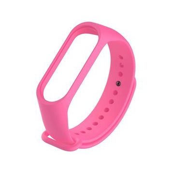 Microsonic Xiaomi Mi Band 5 Silikon Pembe Kordon