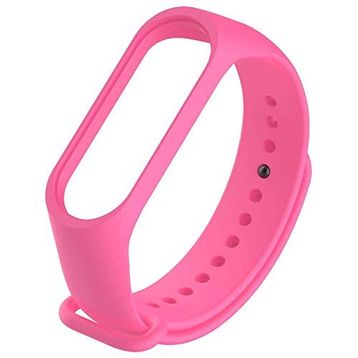 Microsonic Xiaomi Mi Band 5 Silikon Pembe Kordon