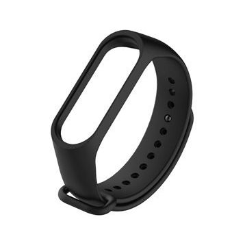 Microsonic Xiaomi Mi Band 5 Silikon Siyah Kordon