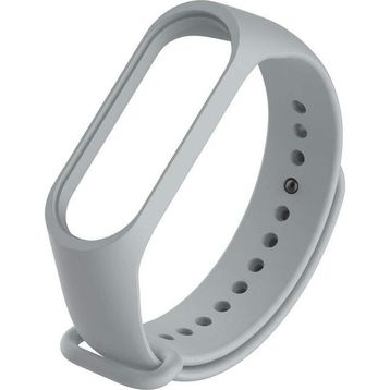 Microsonic Xiaomi Mi Band 6 Silikon Gri Kordon