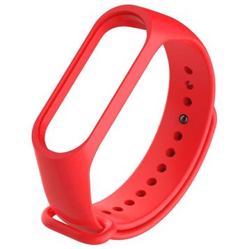 Microsonic Xiaomi Mi Band 6 Silikon Kırmızı Kordon
