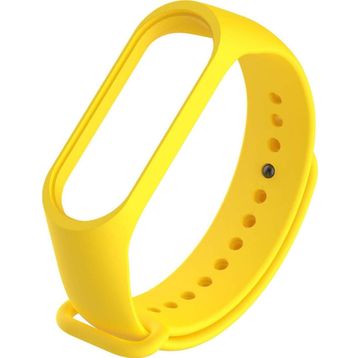 Microsonic Xiaomi Mi Band 6 Silikon Sarı Kordon