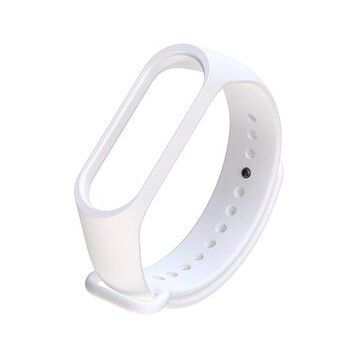 Microsonic Xiaomi Mi Band 7 Silikon Beyaz Kordon