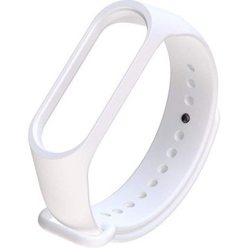 Microsonic Xiaomi Mi Band 7 Silikon Beyaz Kordon