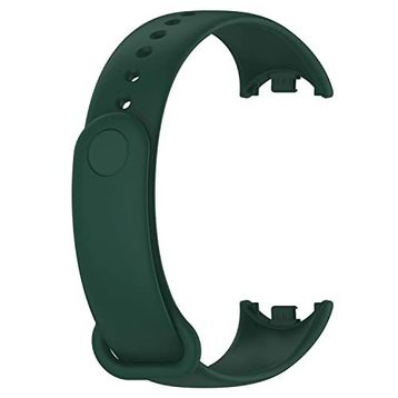 Microsonic Xiaomi Mi Band 8 Silikon Koyu Yeşil Kordon