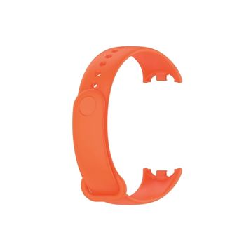 Microsonic Xiaomi Mi Band 8 Silikon Turuncu Kordon