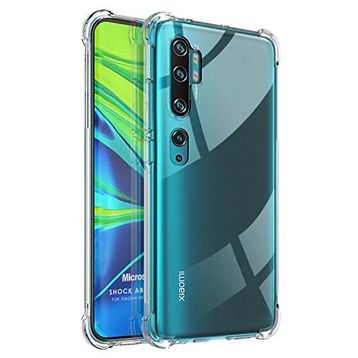 Microsonic Xiaomi Mi Note 10 Şeffaf Shock Absorbing Kılıf