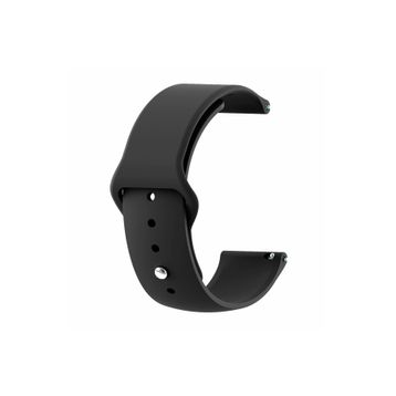 Microsonic Xiaomi Mi Watch Silicone Sport Band Siyah Akıllı Saat Kordon