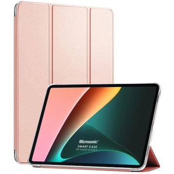 Microsonic Xiaomi Pad 6 Smart Case ve Arka Rose Gold Kılıf