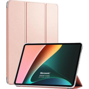 Microsonic Xiaomi Pad 6 Smart Case ve Arka Rose Gold Kılıf