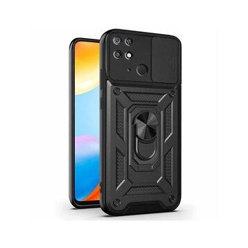 Microsonic Xiaomi Poco C40 Impact Resistant Siyah Kılıf
