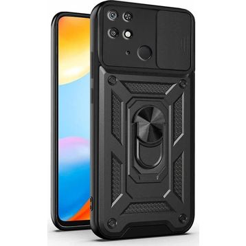 Microsonic Xiaomi Poco C40 Impact Resistant Siyah Kılıf