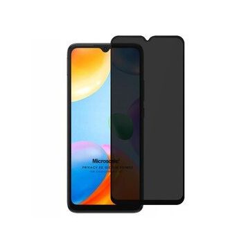 Microsonic Xiaomi Poco C40 Privacy 5D Gizlilik Filtreli Siyah Cam Ekran Koruyucu