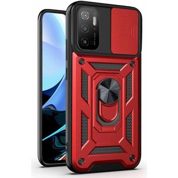 Microsonic Xiaomi Poco M3 Impact Resistant Kırmızı Kılıf