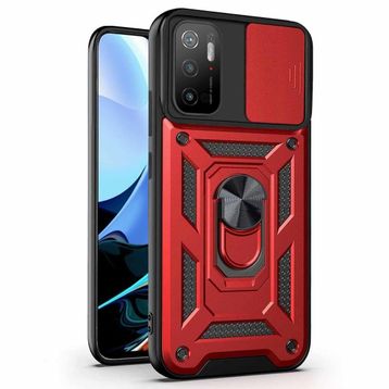 Microsonic Xiaomi Poco M3 Impact Resistant Kırmızı Kılıf