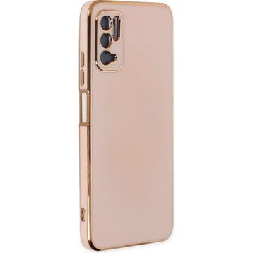 Microsonic Xiaomi Poco M3 Pro Olive Plated Pembe Kılıf