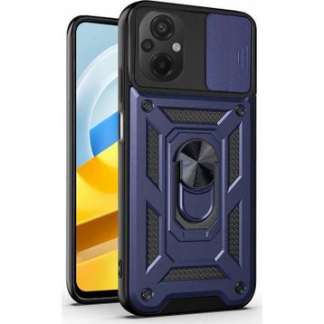 Microsonic Xiaomi Poco M5 Impact Resistant Lacivert Kılıf