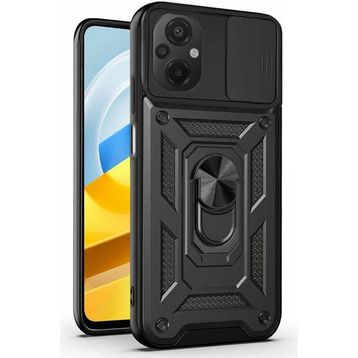 Microsonic Xiaomi Poco M5 Impact Resistant Siyah Kılıf