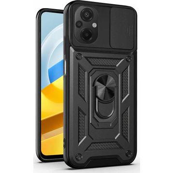 Microsonic Xiaomi Poco M5 Impact Resistant Siyah Kılıf