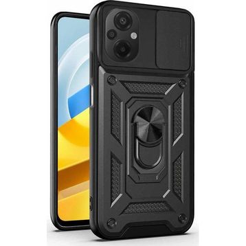 Microsonic Xiaomi Poco M5 Impact Resistant Siyah Kılıf