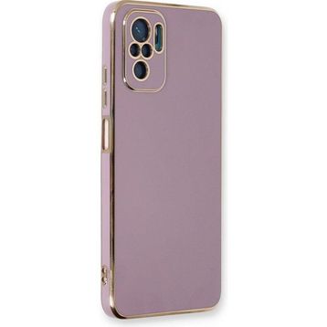 Microsonic Xiaomi Poco M5s Olive Plated Lila Kılıf