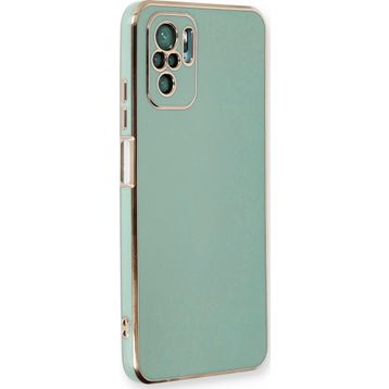 Microsonic Xiaomi Poco M5s Olive Plated Yeşil Kılıf