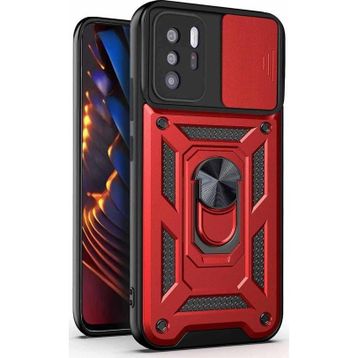 Microsonic Xiaomi Poco X3 GT Impact Resistant Kırmızı Kılıf
