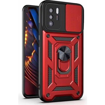 Microsonic Xiaomi Poco X3 GT Impact Resistant Kırmızı Kılıf