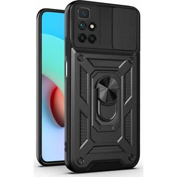 Microsonic Xiaomi Redmi 10 2022 Impact Resistant Siyah Kılıf