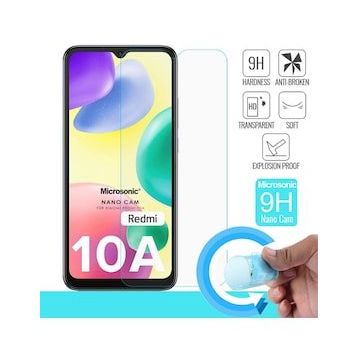 Microsonic Xiaomi Redmi 10A Nano Glass Cam Ekran Koruyucu