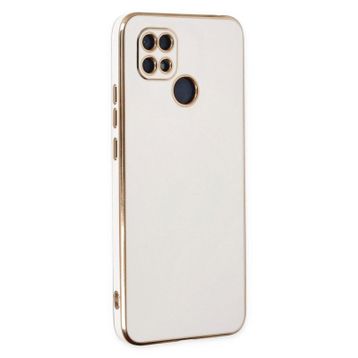 Microsonic Xiaomi Redmi 10A Olive Plated Beyaz Kılıf