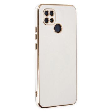 Microsonic Xiaomi Redmi 10A Olive Plated Beyaz Kılıf