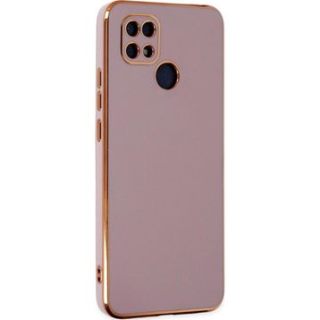 Microsonic Xiaomi Redmi 10A Olive Plated Lila Kılıf