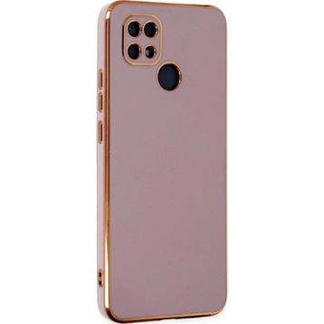 Microsonic Xiaomi Redmi 10A Olive Plated Lila Kılıf
