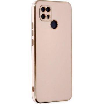 Microsonic Xiaomi Redmi 10A Olive Plated Pembe Kılıf