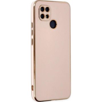Microsonic Xiaomi Redmi 10A Olive Plated Pembe Kılıf