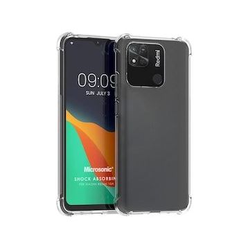 Microsonic Xiaomi Redmi 10A Shock Absorbing Şeffaf Kılıf