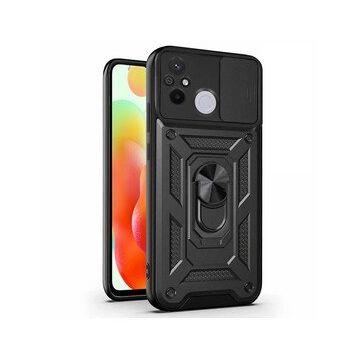 Microsonic Xiaomi Redmi 12C Impact Resistant Siyah Kılıf